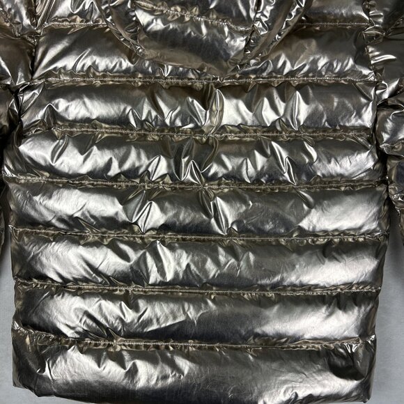 Polo Ralph Lauren Metallic Puffer Down Jacket Duck Feather Big Kids Sz XL 16 - Picture 3 of 14